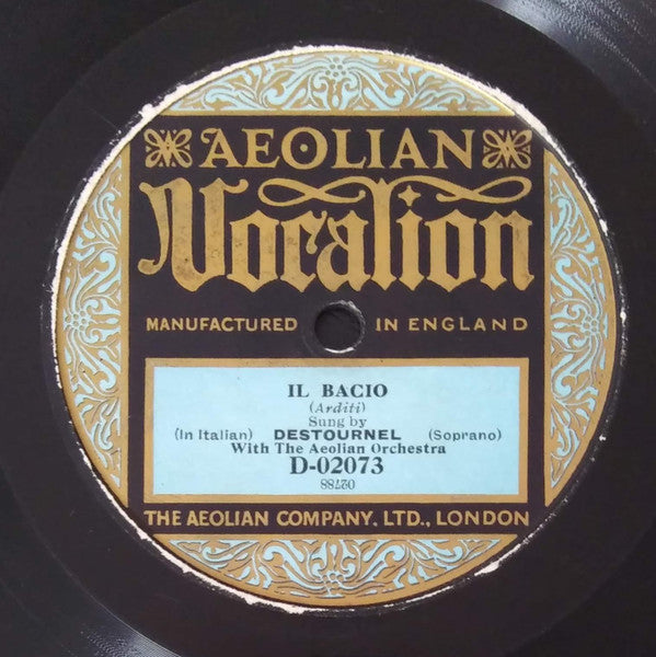 Kathleen Destournel : Sérénade / Il Bacio (Shellac, 12")