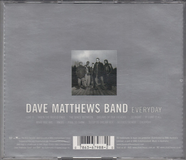 Dave Matthews Band : Everyday (CD, Album)