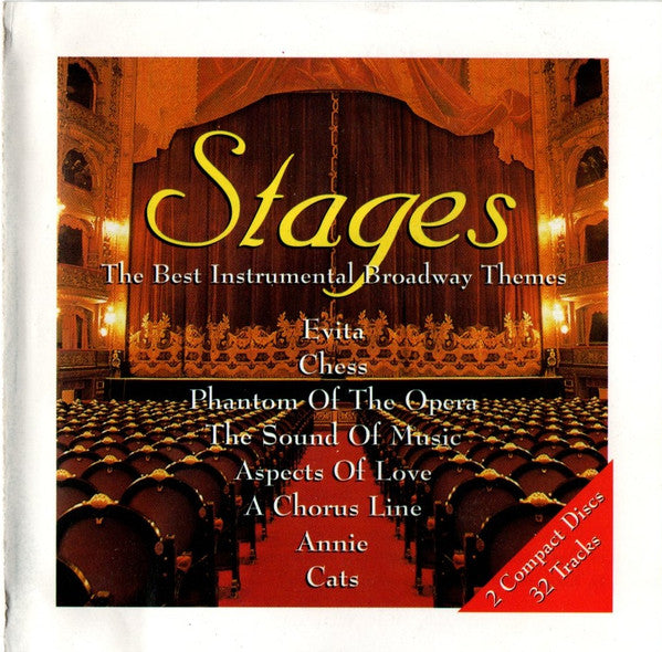 Unknown Artist : Stages - The Best Instrumental Broadway Themes (2xCD, Comp)