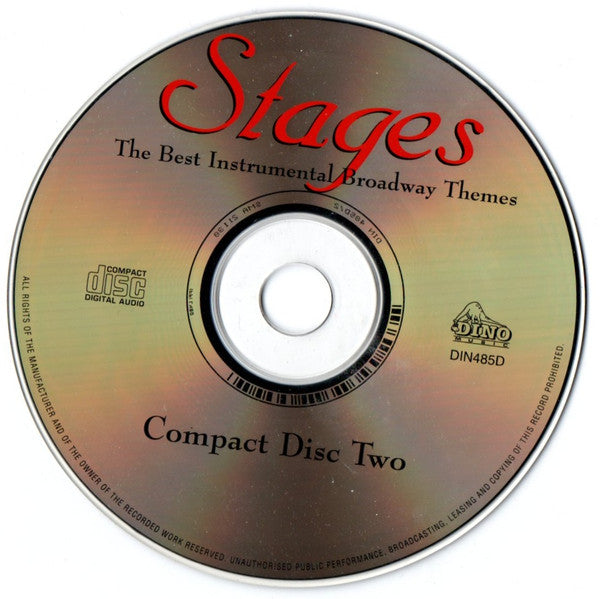 Unknown Artist : Stages - The Best Instrumental Broadway Themes (2xCD, Comp)