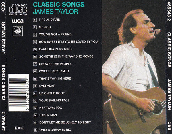James Taylor (2) : Classic Songs (CD, Comp, RM, Dis)