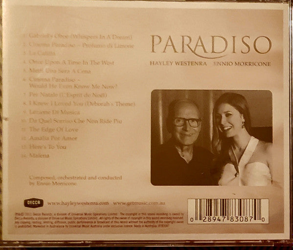 Hayley Westenra / Ennio Morricone : Paradiso (CD, Album)