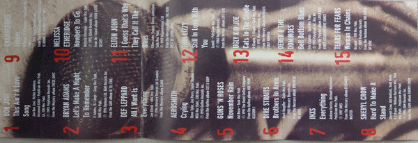 Various : The One & Only Rock Ballads Album (CD, Comp)