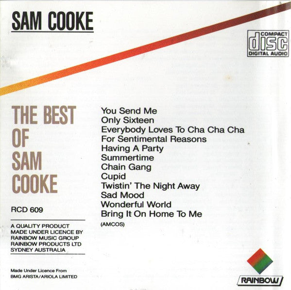 Sam Cooke : The Best Of Sam Cooke (CD, Comp)