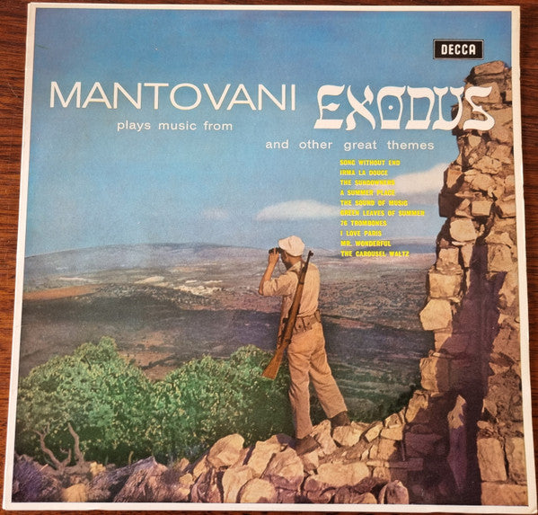 Mantovani : Plays Music From Exodus And Other Great Themes (LP)