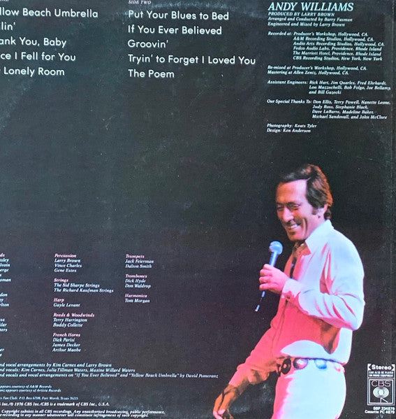 Andy Williams : Andy (LP, Album)
