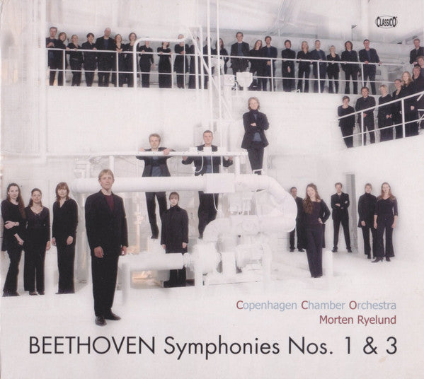 Ludwig van Beethoven, Copenhagen Chamber Orchestra*, Morten Ryelund* : Symphonies Nos. 1 & 3 (CD, Album)