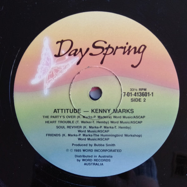 Kenny Marks : Attitude (LP, Album)