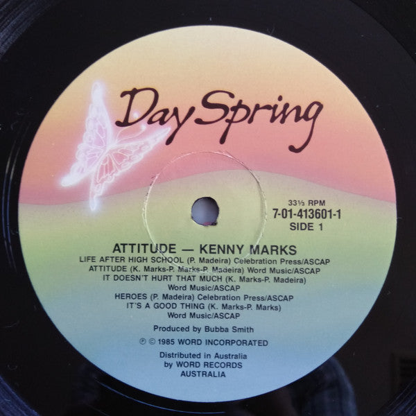 Kenny Marks : Attitude (LP, Album)