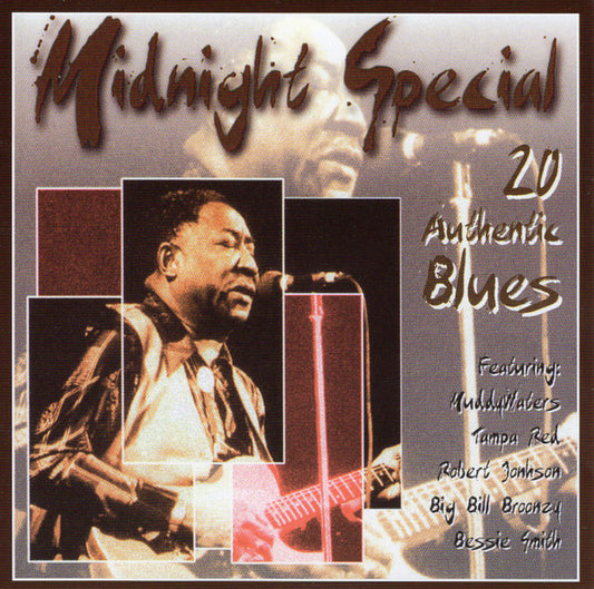 Various : Midnight Special - 20 Authentic Blues (CD, Comp, RE)