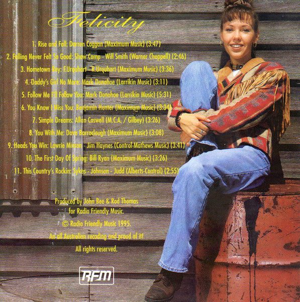 Felicity Urquhart : Follow Me (CD, Album)