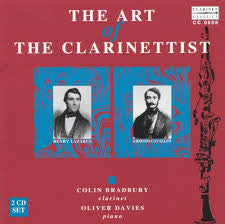 Colin Bradbury, Oliver Davies (4) : The Art Of The Clarinettist (2xCD, Comp)