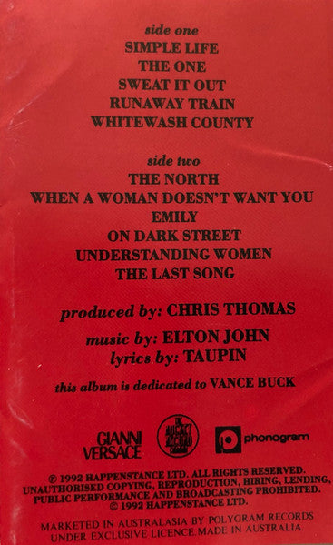 Elton John : The One (Cass, Album, Dol)