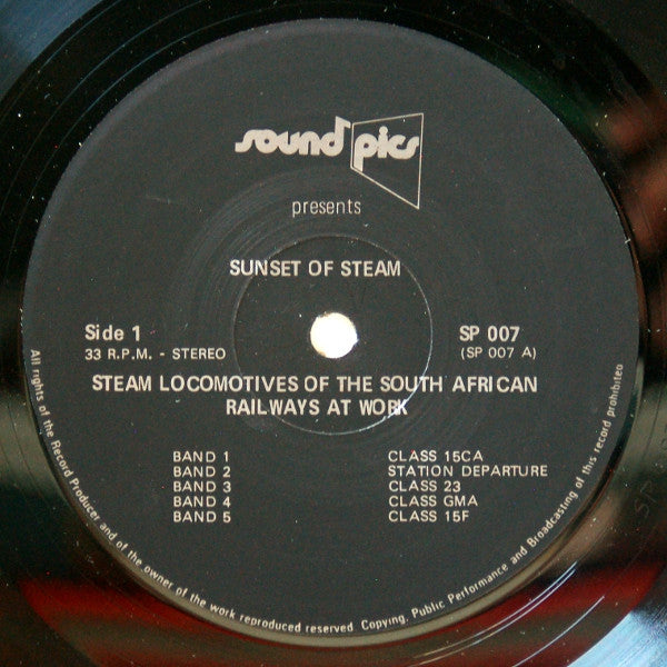No Artist : Sunset Of Steam (LP, Album)