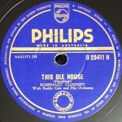Rosemary Clooney : It Just Happened To Happen To Me / This Ole House (Shellac, 10")