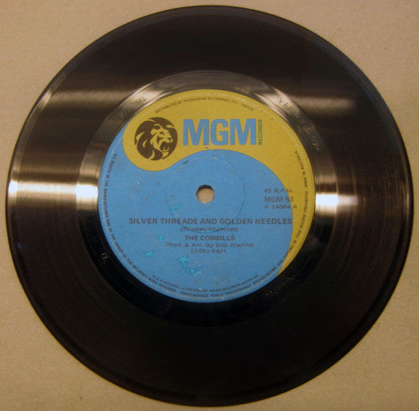 The Cowsills : Silver Threads And Golden Needles / Love American Style (7", Single)