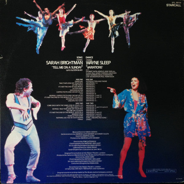 Andrew Lloyd Webber : Song & Dance (2xLP, Album, Gat)