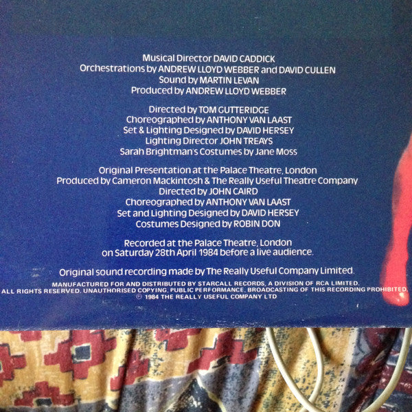 Andrew Lloyd Webber : Song & Dance (2xLP, Album, Gat)