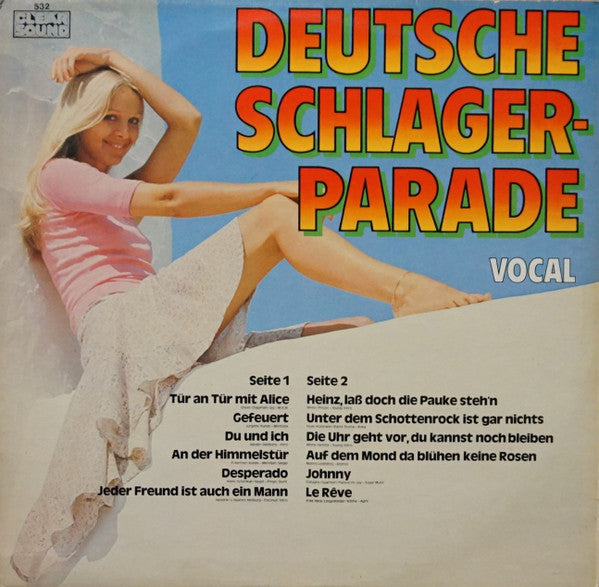 Unknown Artist : Deutsche Schlagerparade Vocal (LP, Comp)