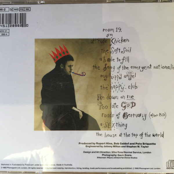 Bob Geldof : The Happy Club (CD, Album)