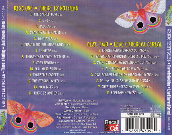 Ozric Tentacles : There Is Nothing / Live Ethereal Cereal (CD, Album, RE + CD, Album, RE + Comp)