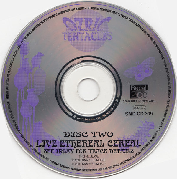 Ozric Tentacles : There Is Nothing / Live Ethereal Cereal (CD, Album, RE + CD, Album, RE + Comp)