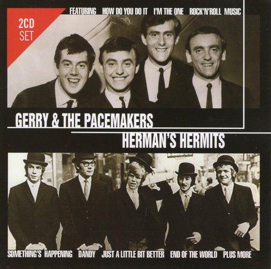 Gerry & The Pacemakers, Herman's Hermits : 2CD Set (2xCD, Comp)