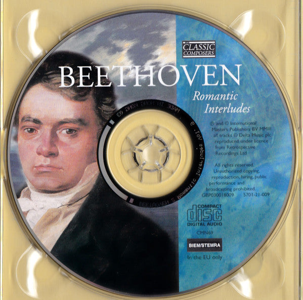 Ludwig van Beethoven : Romantic Interludes (CD, Comp)