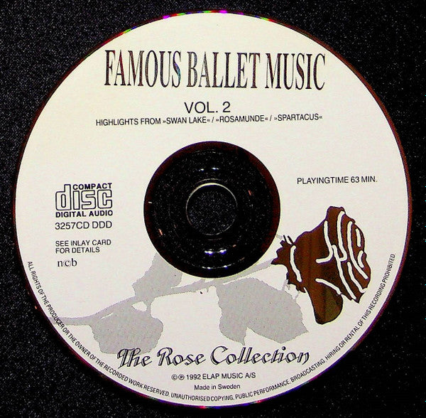 Various : Famous Ballet Music Vol. 2 (CD)