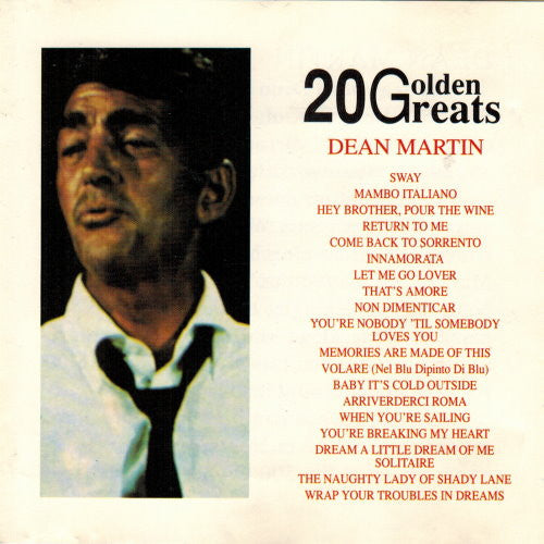 Dean Martin : 20 Golden Greats (CD, Comp)