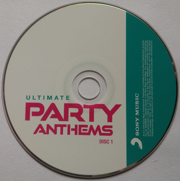 Various : Ultimate Party Anthems (4xCD, Comp)