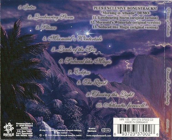 Visions Of Atlantis : Eternal Endless Infinity (CD, Album, RE, RM)