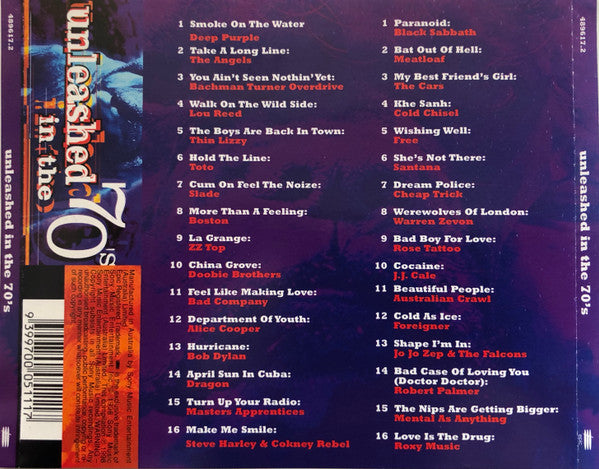 Various : Triple M Unleashed In The 70's (2xCD, Comp)