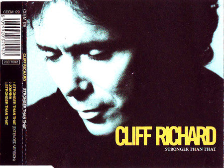 Cliff Richard : Stronger Than That (CD, Maxi)
