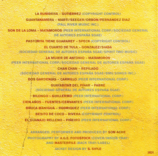 Son Ache : Cuba: A Musical Journey (CD, Album, Comp)