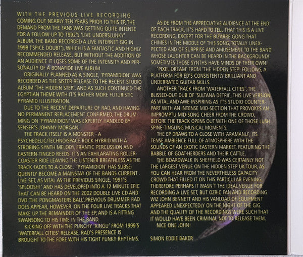 Ozric Tentacles : Pyramidion (CD, Maxi, RE, Dig)