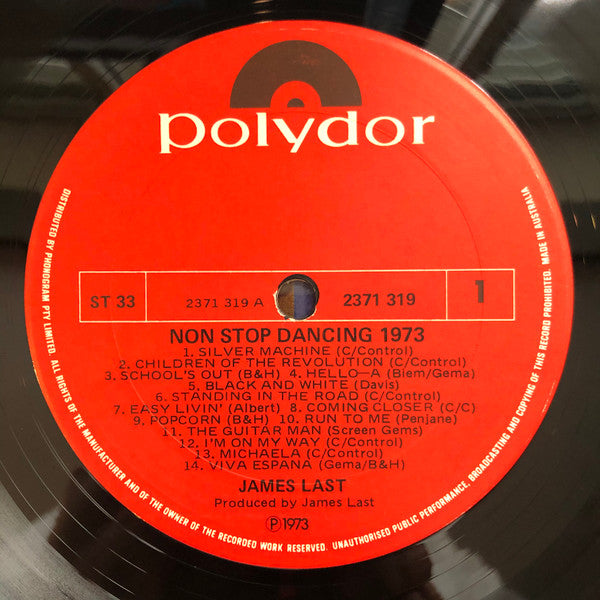 James Last : Non Stop Dancing 1973 (LP, Album)