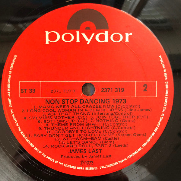 James Last : Non Stop Dancing 1973 (LP, Album)
