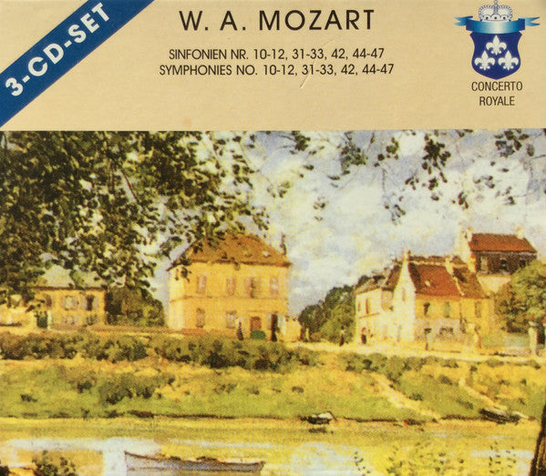 W. A. Mozart*, Mainzer Kammerorchester, Günter Kehr : Sinfonien Nr. 10-12, 31-33, 42, 44-47 (3xCD, Comp)