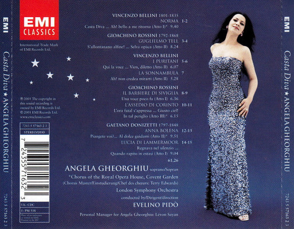 Angela Gheorghiu : Casta Diva (CD, Album)