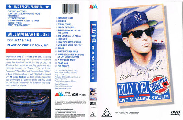 Billy Joel : Live At Yankee Stadium (DVD-V, NTSC)