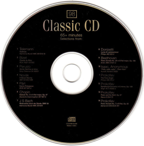 Various : Classic CD 98 (CD, Comp)