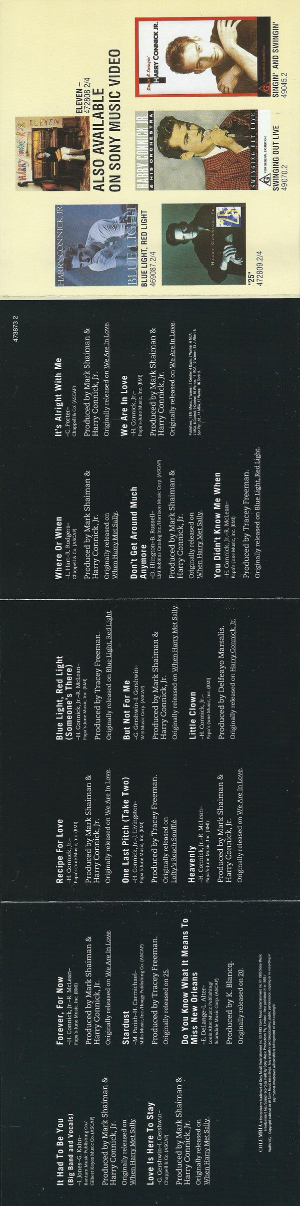 Harry Connick, Jr. : Forever For Now (CD, Comp, RE)