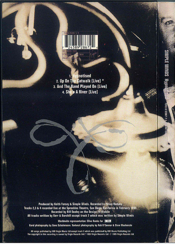 Simple Minds : Hypnotised (Box, S/Edition + CD, Single, Ltd)