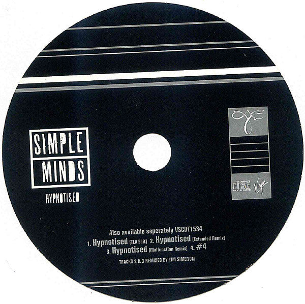 Simple Minds : Hypnotised (Box, S/Edition + CD, Single, Ltd)