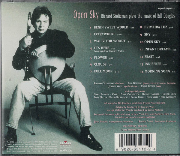 Richard Stoltzman : Open Sky: Richard Stoltzman Plays The Music Of Bill Douglas (CD, Comp)