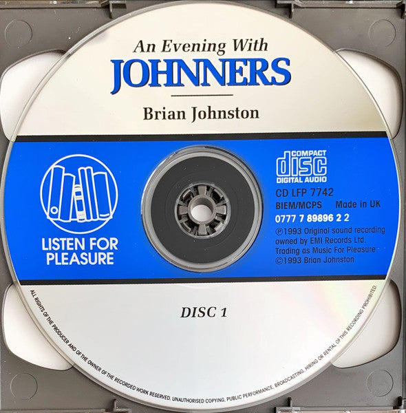 Brian Johnston : An Evening With Johnners (2xCD, Album)