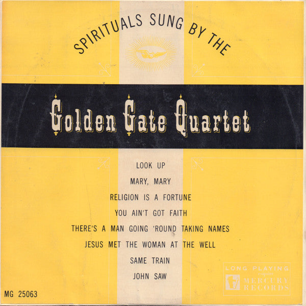 The Golden Gate Quartet : Look Up! (10", Album)