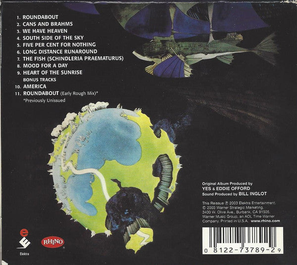 Yes : Fragile (CD, Album, RE, RM, Dig)