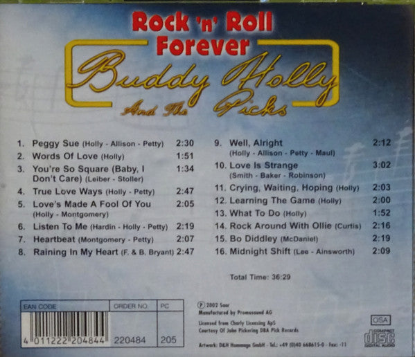 Buddy Holly : Rock 'N' Roll Forever  (CD, Comp)